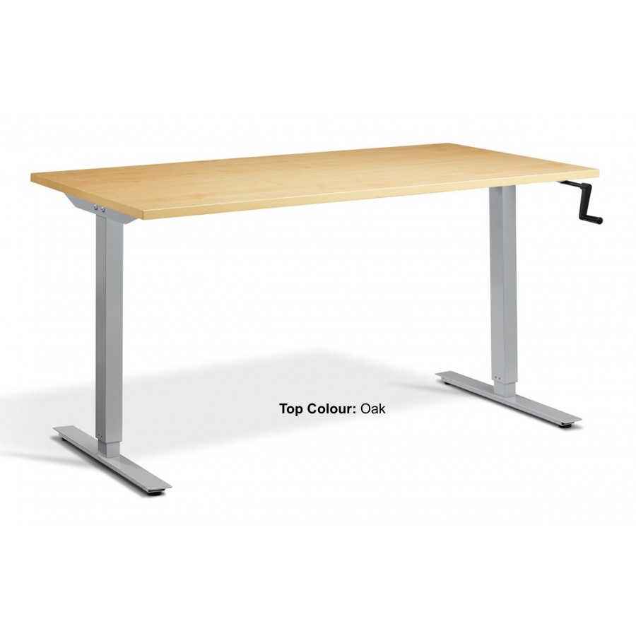 Solo Manual Height Adjustable Desk